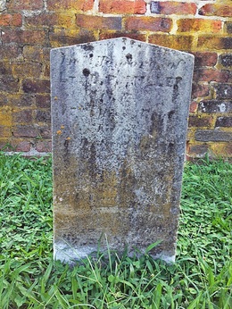 Ezekiel Miller's headstone